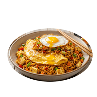 Omelet noodles